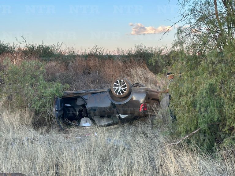 Vuelca conductora en Morelos; resulta lesionada
