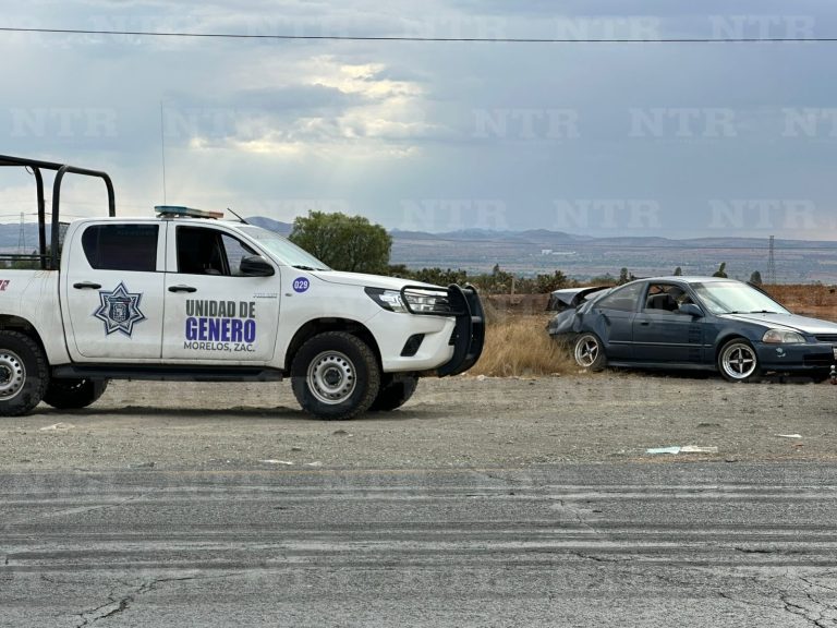 Muere joven en accidente carretero