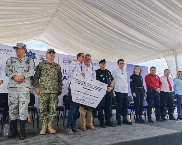 Recibe Guadalupe 78 Certificados Únicos Policiales