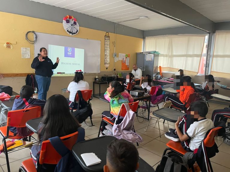 Realiza DIF Capital pláticas de prevención para niñas y niños