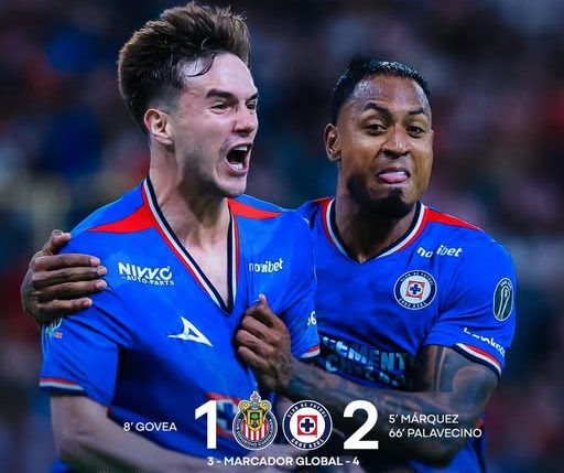 Acaba Cruz Azul con sueño de Chivas y va a la Final