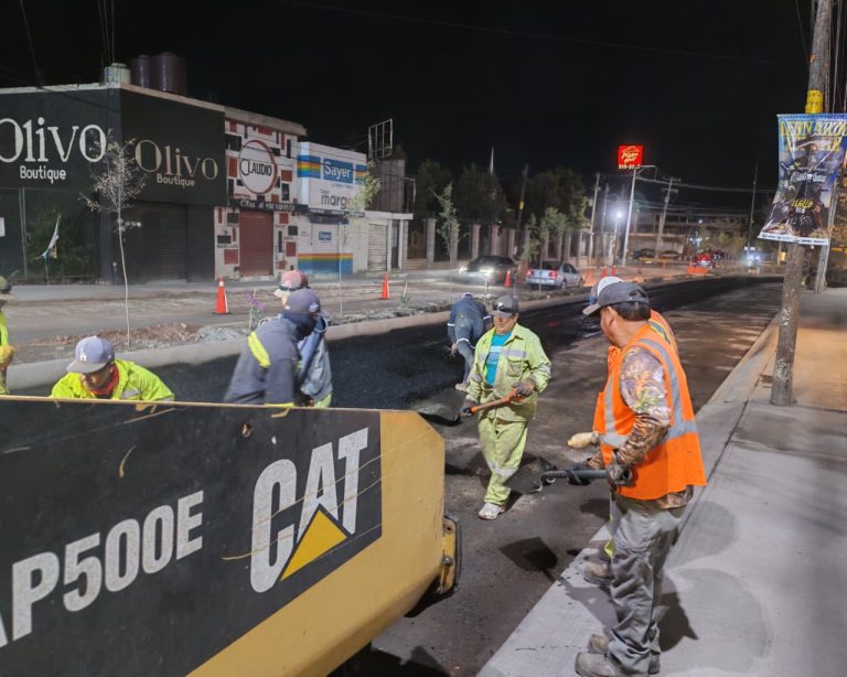 Avanza pavimentación en Guadalupe