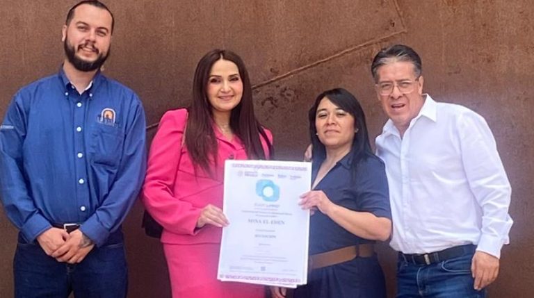 Reconocen a Mina El Edén como Punto Limpio