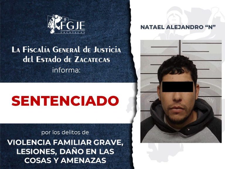 Dan dos años de prisión en contra de Natael «N»