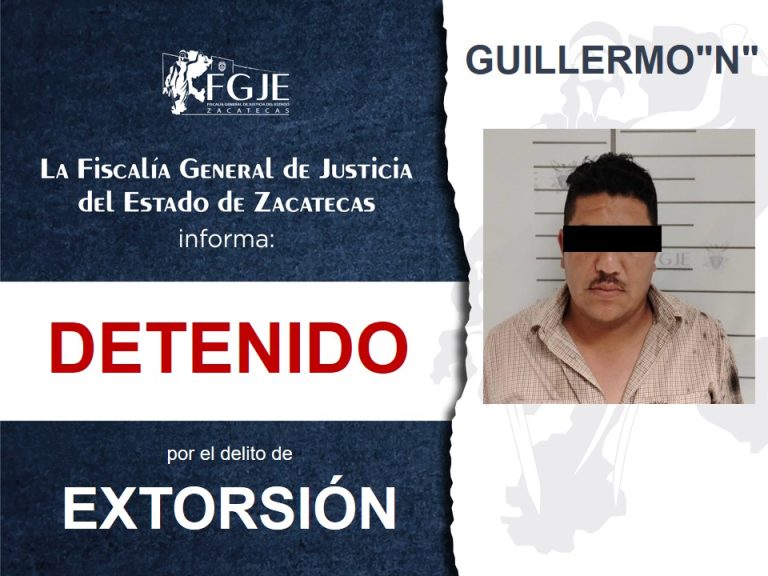 Cae el primero por extorsión a constructores