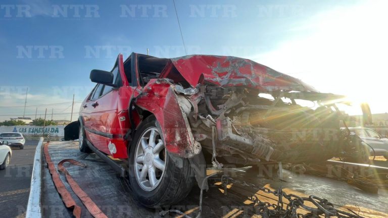Chocan camioneta y auto en Fresnillo; hay 4 lesionados
