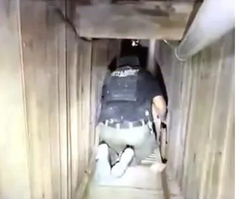 Hallan narcotúnel entre Tijuana y San Diego