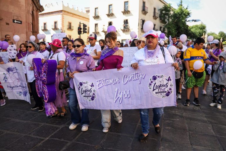 Marchan para concientizar sobre el lupus