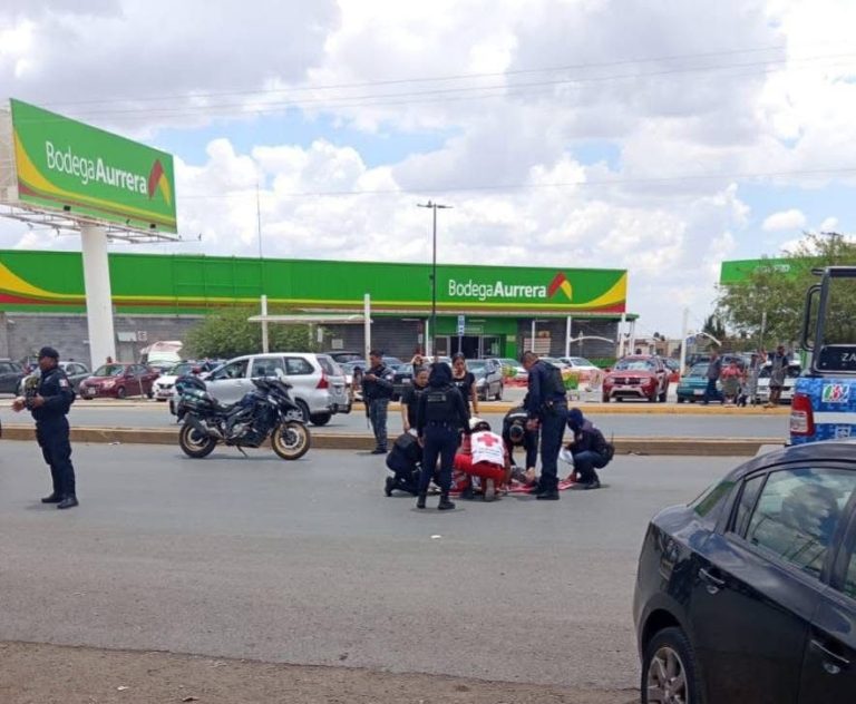 Arrollan a un peatón; protestan en Conventos