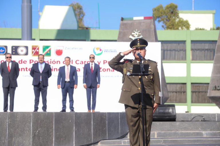 Toscano, comandante de la 11 Zona Militar