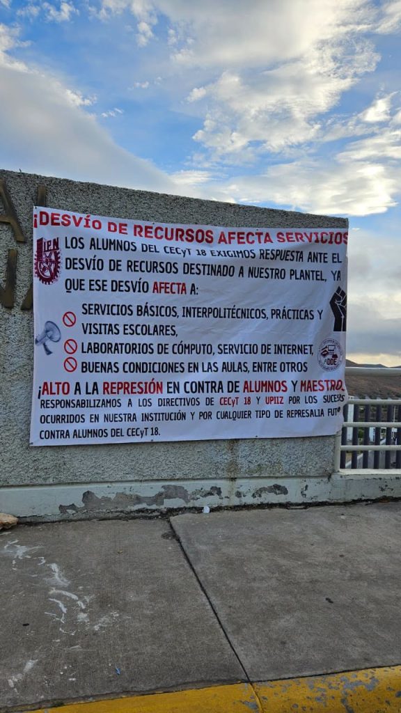 Alumnos del IPN denuncian desvío de recursos