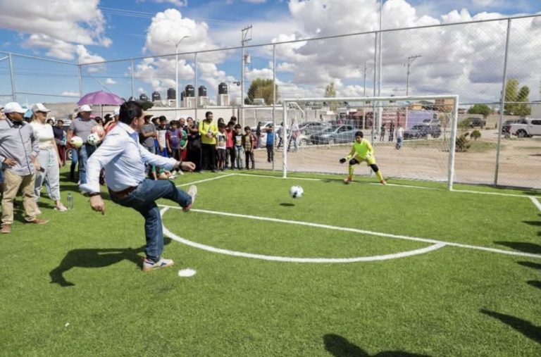 Habilitan canchas para fresnillenses