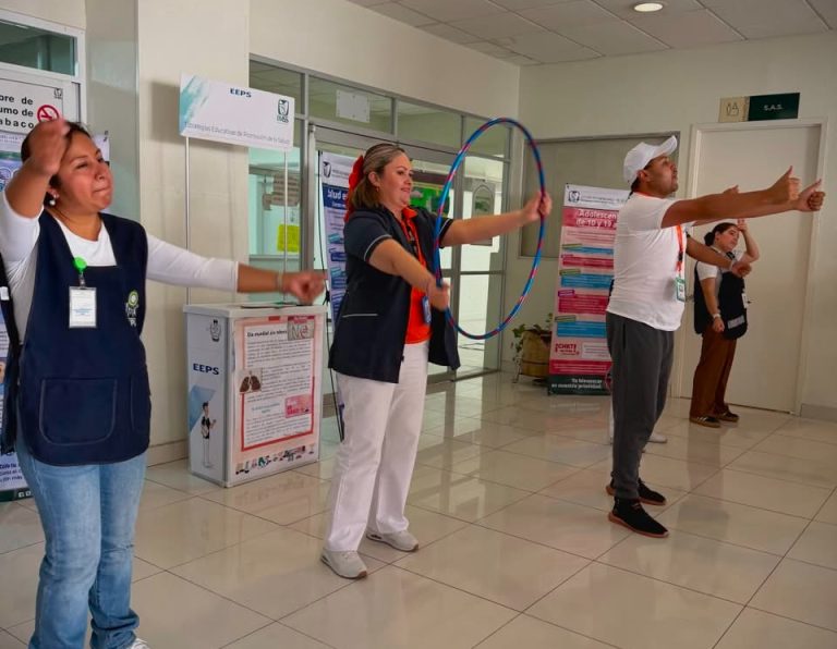 Promueve IMSS activaciones físicas