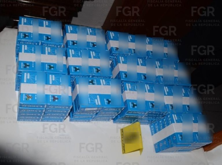 Asegura FGR medicamento controlado en Guadalupe