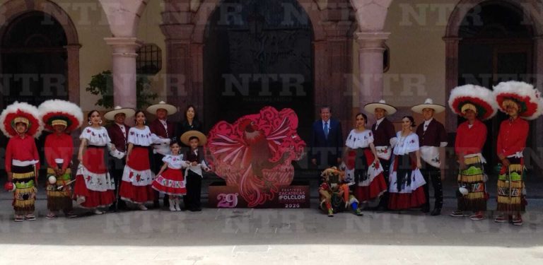 Presentan el Festival Zacatecas del Folclor Internacional