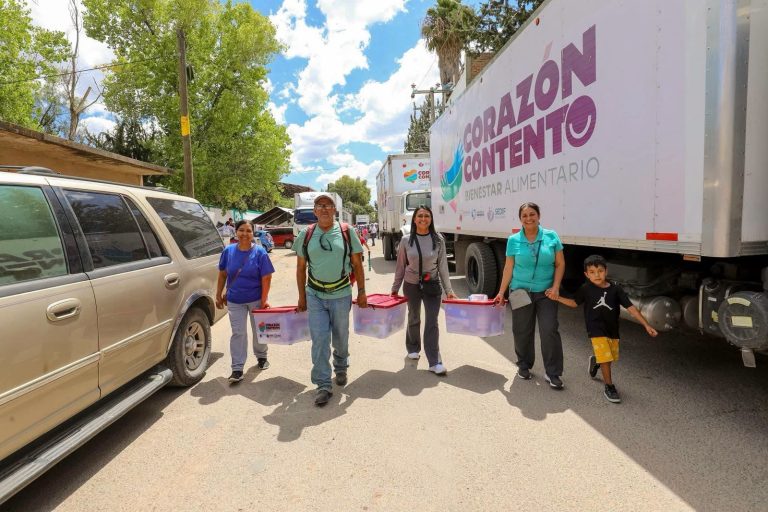 Se benefician 186 mil familias con programa alimentario