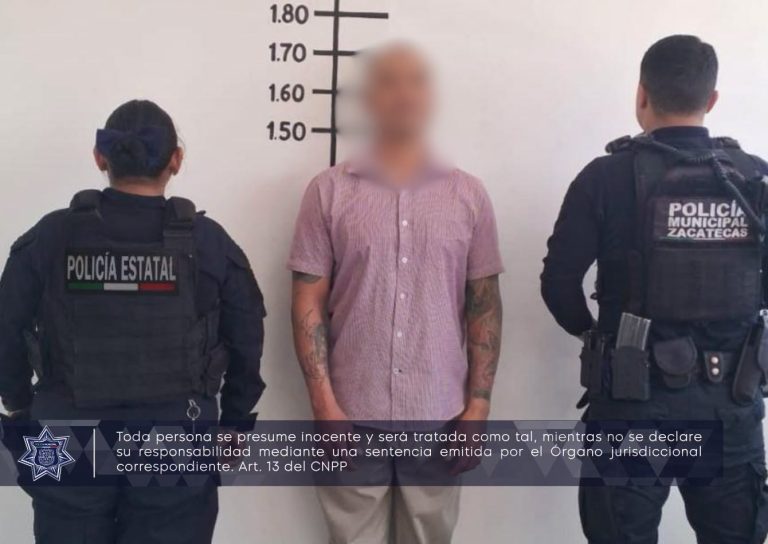 Lo detienen por violencia familiar y daños