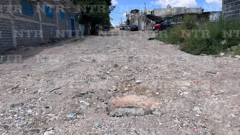 Denuncian malas condiciones de calles en la Solidaridad