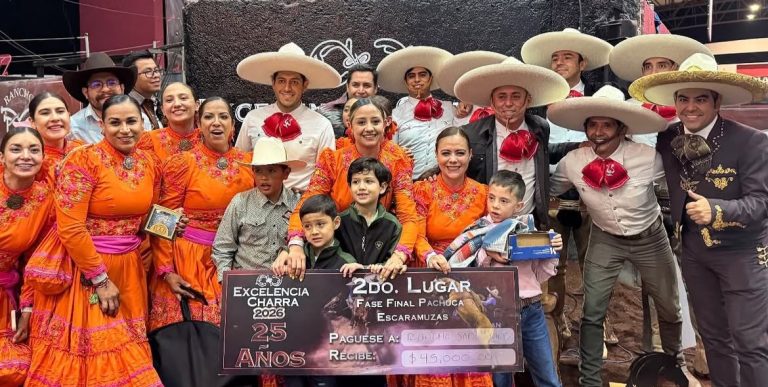 Escaramuzas de Rancho San Juan, subcampeonas en Excelencia Charra 2026