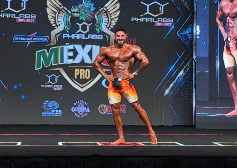 Andrés Frías debuta como profesional en el Pharlabs México Pro
