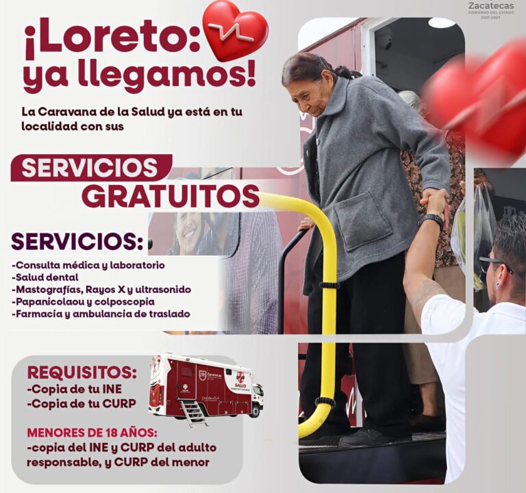 Unidades Médicas Móviles suman más de 14 mil servicios gratuitos