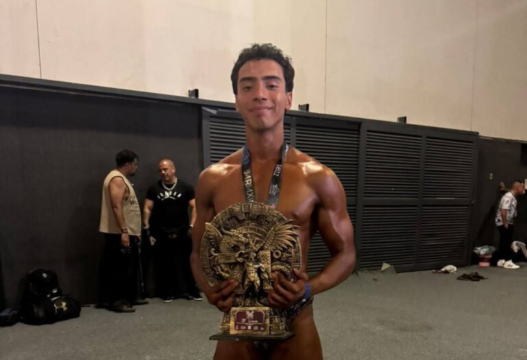 Fernando Martínez sube al podio nacional en el Mr. México