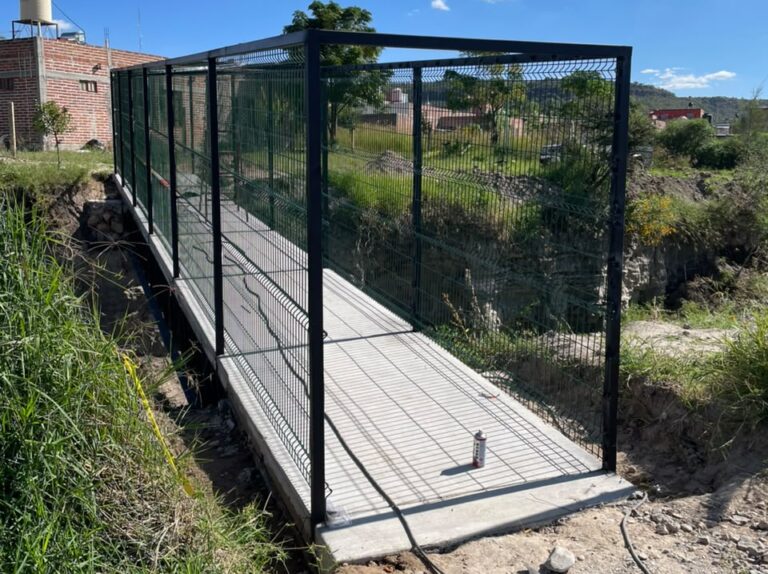 Pronto, nuevo puente peatonal en la San Miguel