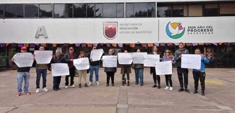 Demandan dos aulas para primaria de Fresnillo